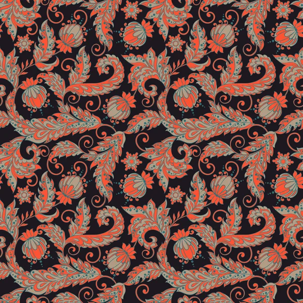 Vintage çiçek desenli