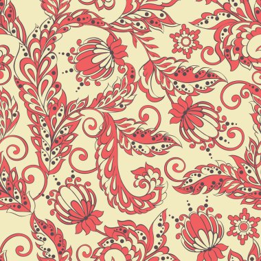 etnik çiçek süsleme 