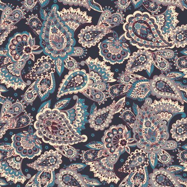 Paisley pürüzsüz desen