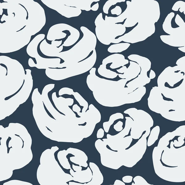 Fondo floral con rosas — Vector de stock