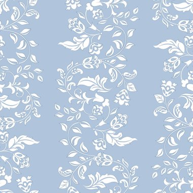 Güzel eski model. Çiçek vektör arkaplanı