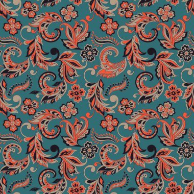 Çiçeksiz desen. vektör arkaplanı