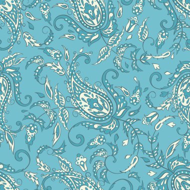 Hint tarzında çiçekli desensiz desenler. Çiçek vektör arkaplanı