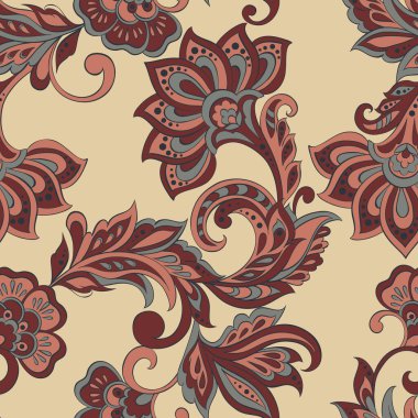 Hint tarzında çiçek desenli.. 