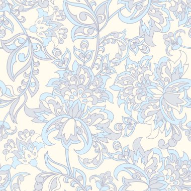 Çiçeksiz Damask geçmişi. Vektör illüstrasyonu.