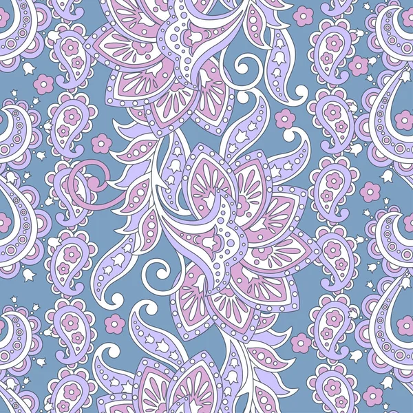 Paisley Çiçeği, kusursuz etnik desen. Arap süsü. Hint kumaşlarının süsleme motifleri.  