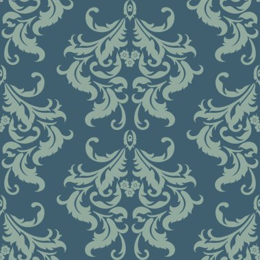 Çiçeksiz desenli kumaş. Vintage vektör arkaplanı