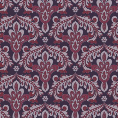 Kusursuz vintage vektör arkaplanı. Vektör duvar kağıdı barok biçimi