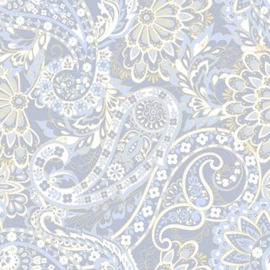 Çiçek desenli, desenli vektör çizimi. pürüzsüz arkaplan