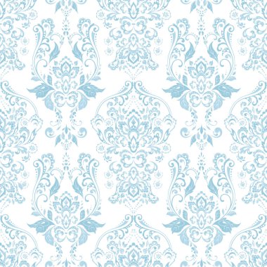 Çiçekli eski duvar kâğıdı. Vektörsüz arkaplan