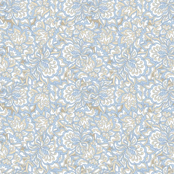 Vintage Floral Sans Couture Vecteur Patten — Image vectorielle