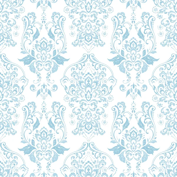 Fondo Pantalla Vintage Floral Fondo Sin Costura Vectorial — Vector de stock