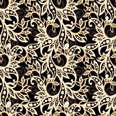 damasley desensiz vektör deseni. 