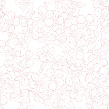 Çiçeksiz desen. Yay vektörü arkaplanı