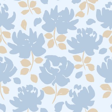 Kumaş çiçeksiz vektör deseni