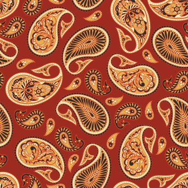 Damask pürüzsüz vektör deseni