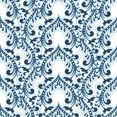 Kusursuz çiçekli Vektör Vintage arkaplanı