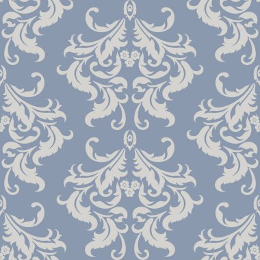 Çiçeksiz desenli kumaş. Vintage vektör arkaplanı