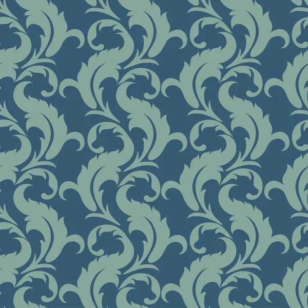Kusursuz klasik barok deseni. Vektör çiçek arkaplanı