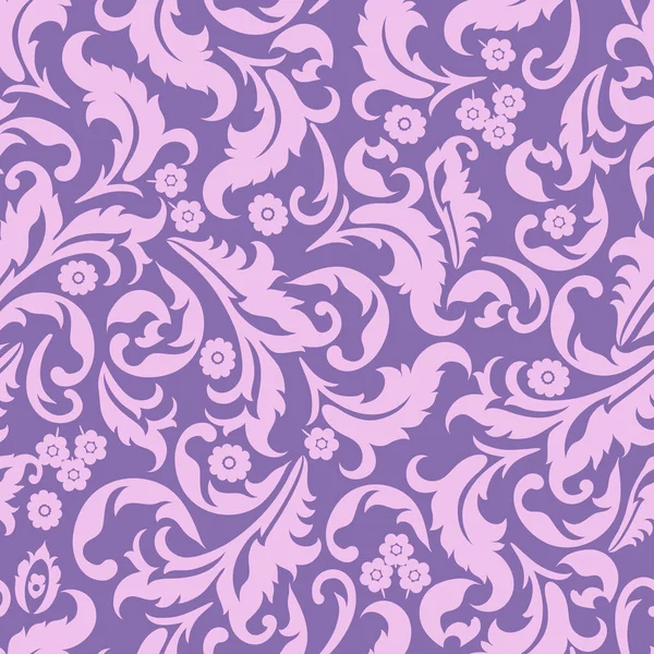 Hermoso Patrón Vintage Fondo Vector Floral — Vector de stock