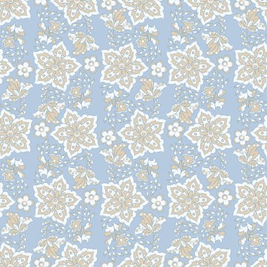 Çiçekli kusursuz bir psttern.