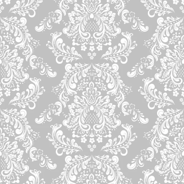 Seamless Vintage Vector Background Vector Floral Wallpaper Baroque Style Pattern — Stock Vector