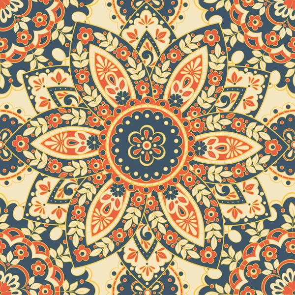 Kusursuz mandala deseni. Klasik dekoratif arkaplan