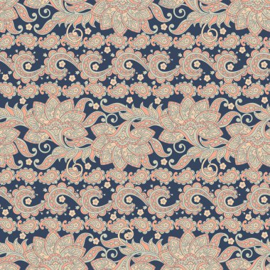 Paisley Çiçeksiz Düz Modeller. Hint kumaşının süsleme motifleri..