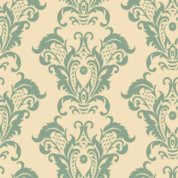 Padrão Floral Vintage Vetorial Ornamento Floral Clássico Textura Floral Para —  Vetores de Stock