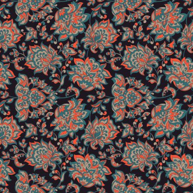 Damask Çiçeksiz desen