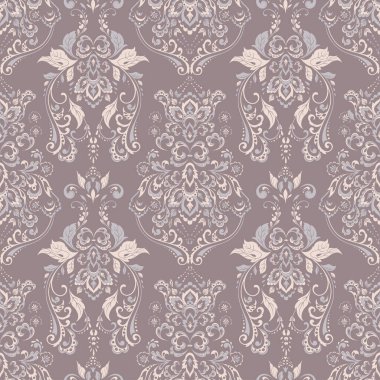 Çiçekli eski duvar kâğıdı. Vektörsüz arkaplan