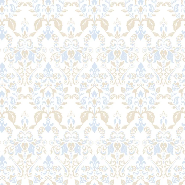 Seamless Vintage Vector Background Vector Floral Wallpaper Baroque Style Pattern — Stock Vector