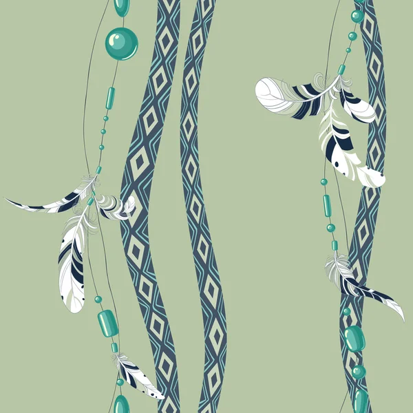 Dreamcatcher achtergrond — Stockvector