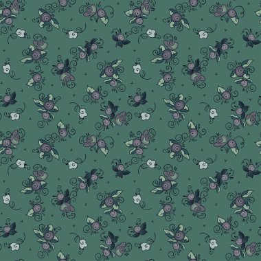 Çiçekler pürüzsüz desen