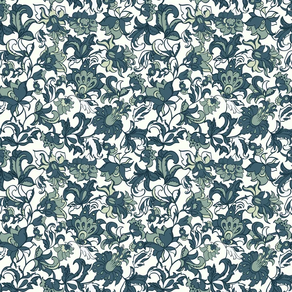 Motif floral sans couture — Image vectorielle