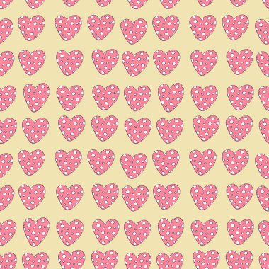 Pembe kalpli kusursuz desen