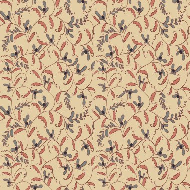 Çiçekler pürüzsüz desen