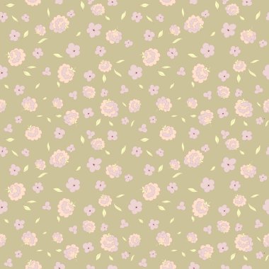 Küçük çiçekler seamless modeli