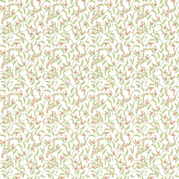 そびれた花のシームレス パターン — ストックベクタ