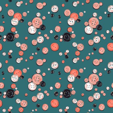 Gri düğmeleri desen