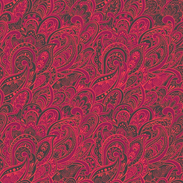 Modèle de paisley indien — Image vectorielle