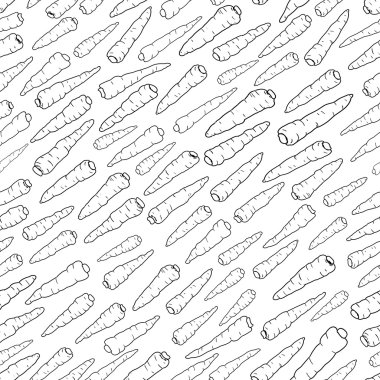 Bir sürü siyah havuç