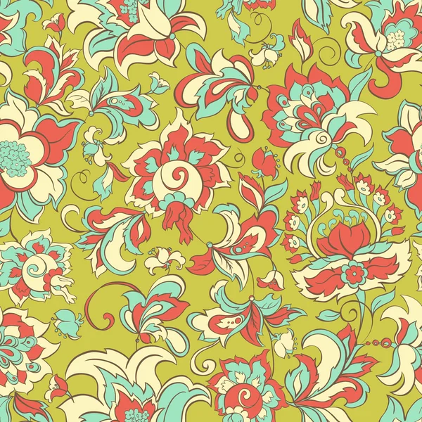 Floral seamless pattern — Stock Vector