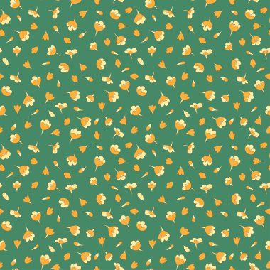 Yaz küçük çiçek desenli