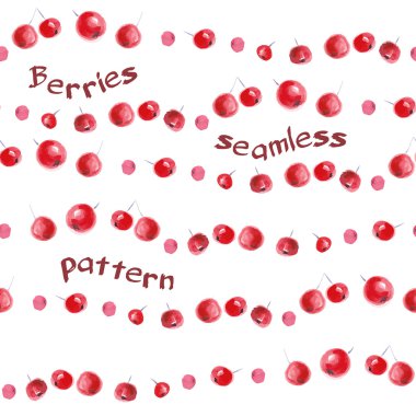 Suluboya berry ile desen