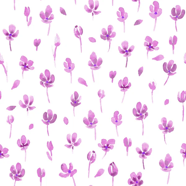 Aquarelle motif floral — Image vectorielle