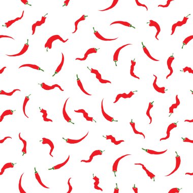 Chilli peppers seamless modeli