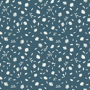 Çiçeklerle kusursuz desen