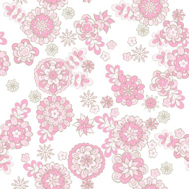 Kusursuz çiçek deseni