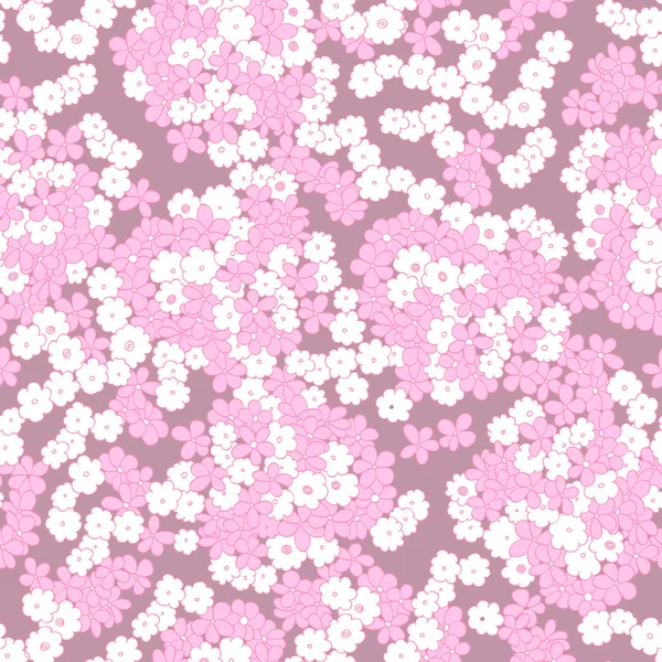 Petit motif de fleurs — Image vectorielle